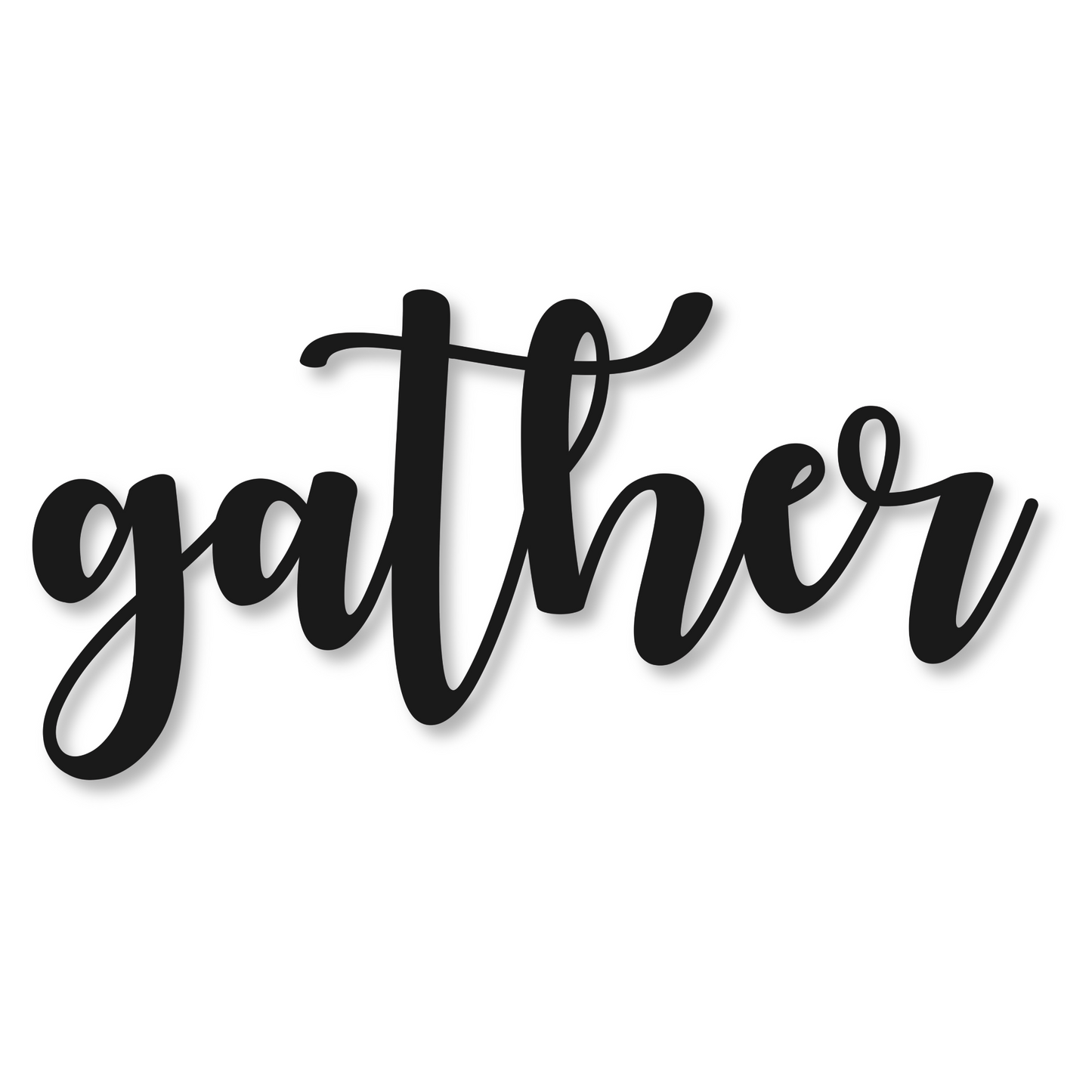 Gather Metal Decor | Home Decor Sign