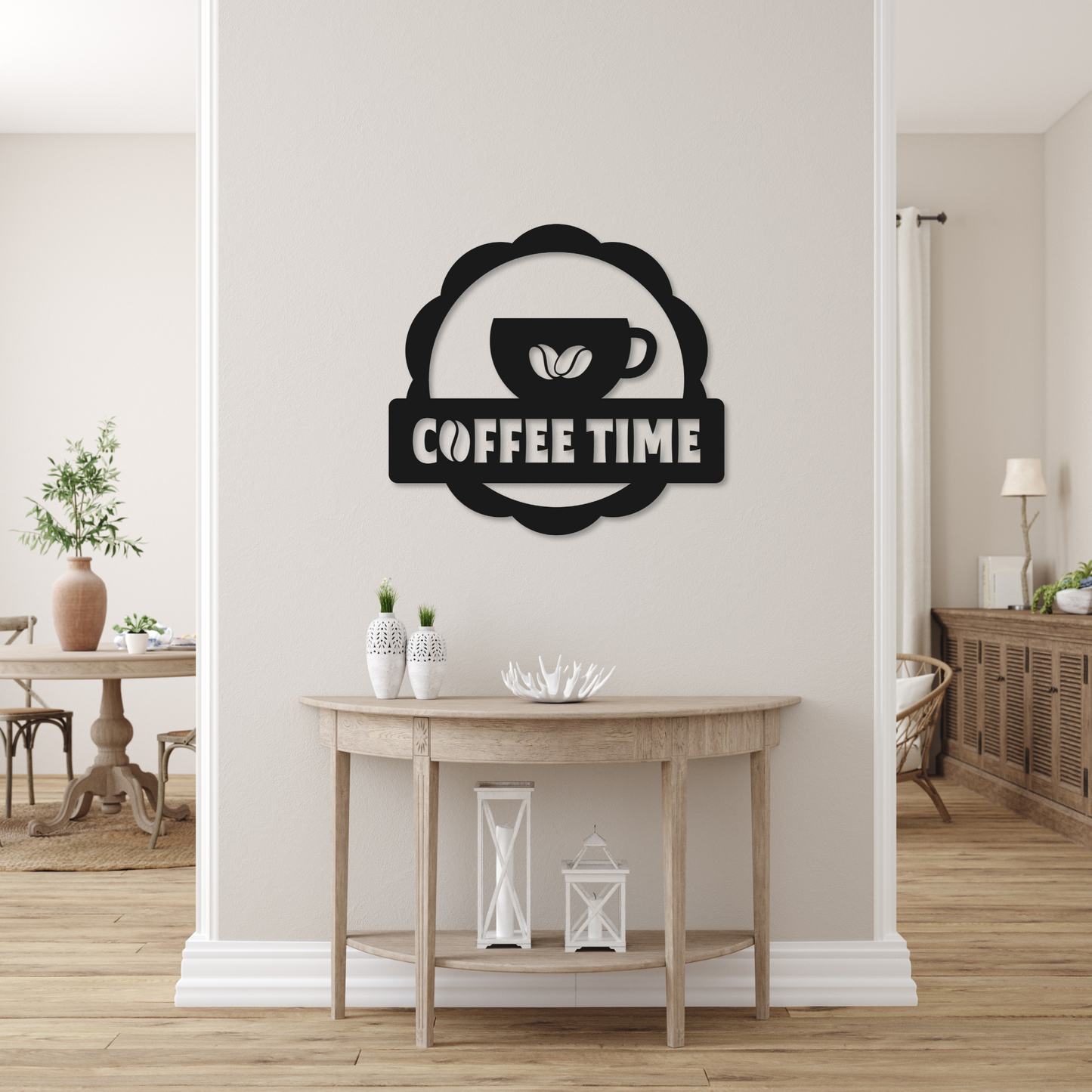 Coffee Bar Metal Sign | Metal Coffee Sign
