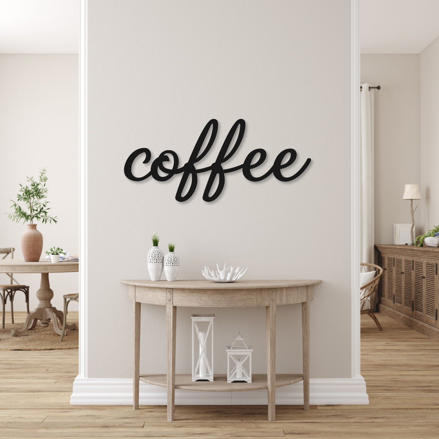 Coffee Metal Decor | Kitchen Decor Sign