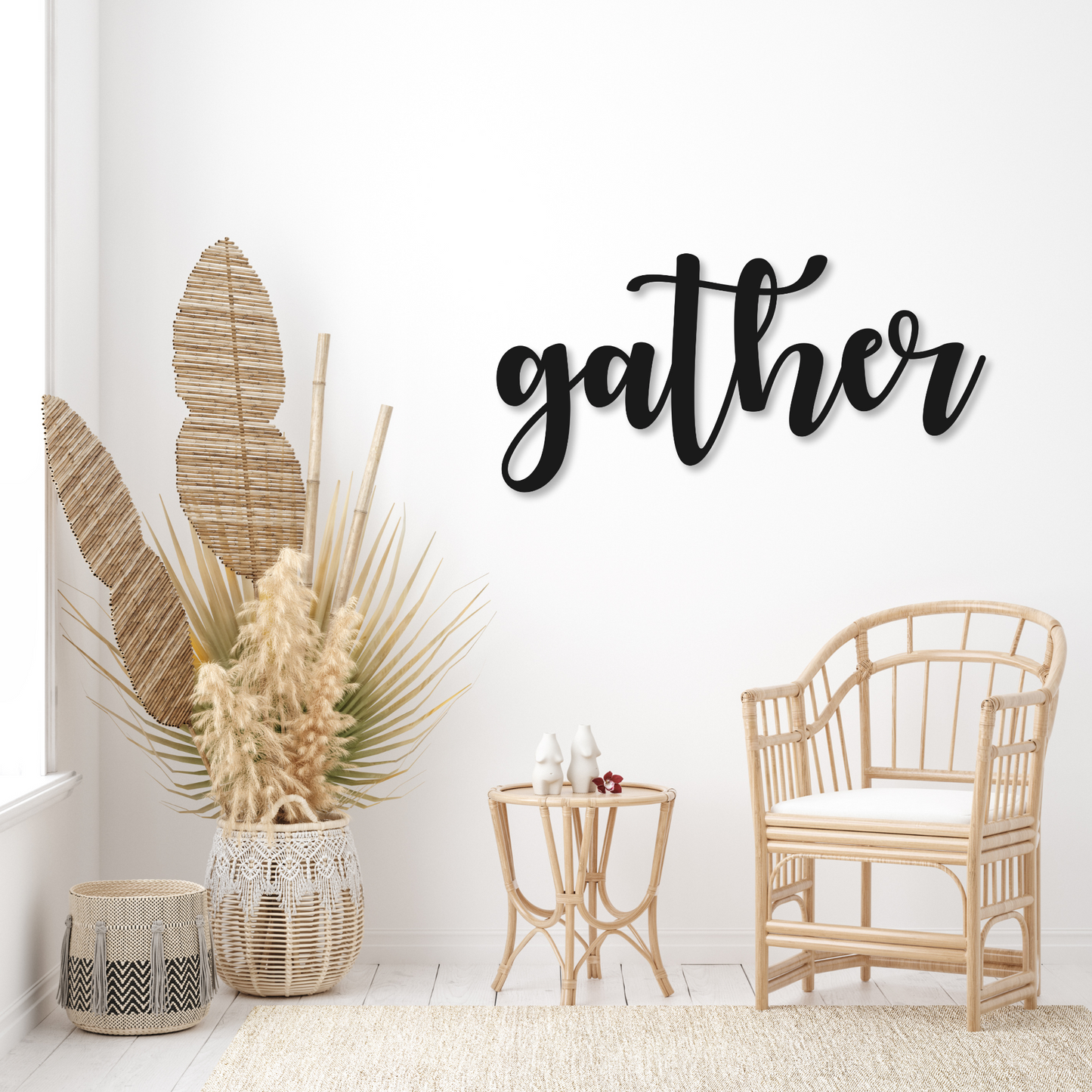 Gather Metal Decor | Home Decor Sign
