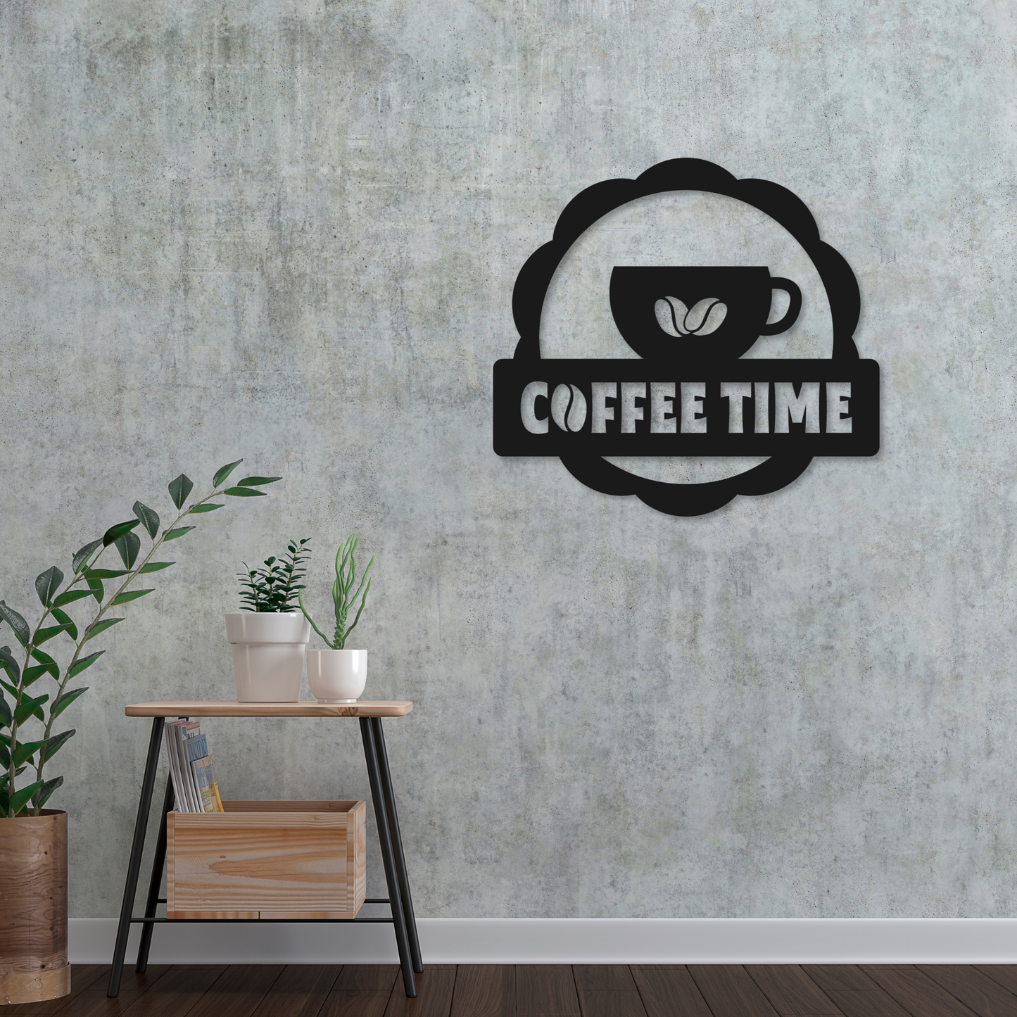 Coffee Bar Metal Sign | Metal Coffee Sign