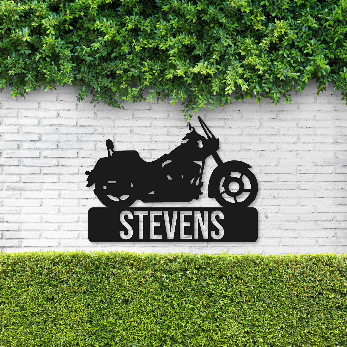 Motorcycle Name Metal Sign | Motorcycle Metal Sign