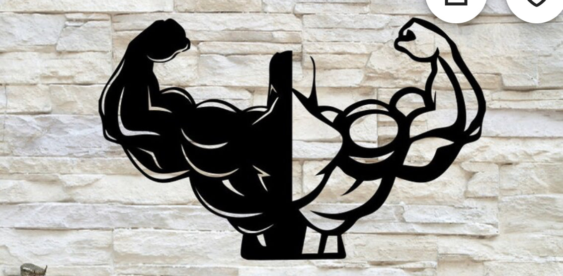 Custom 30” metal bodybuilder for Susan