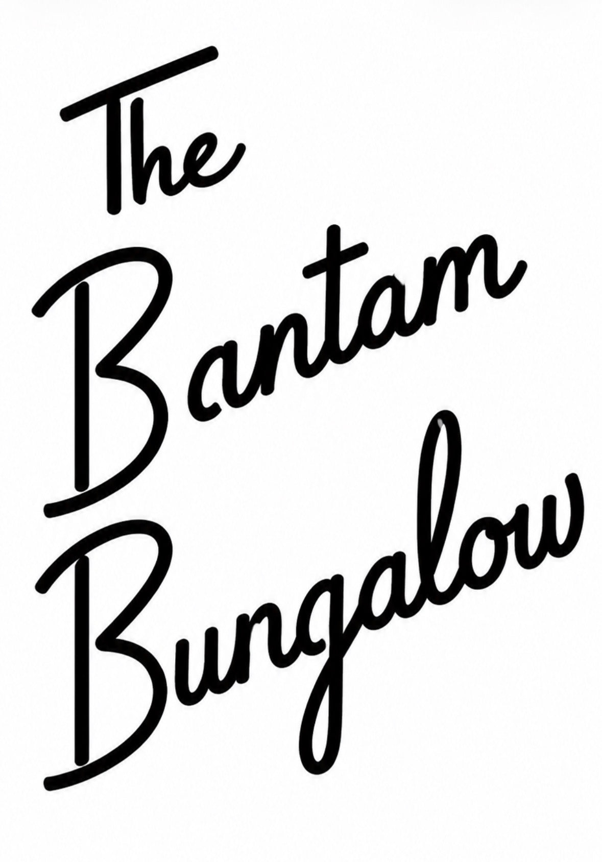 Custom 2’ metal lettering
