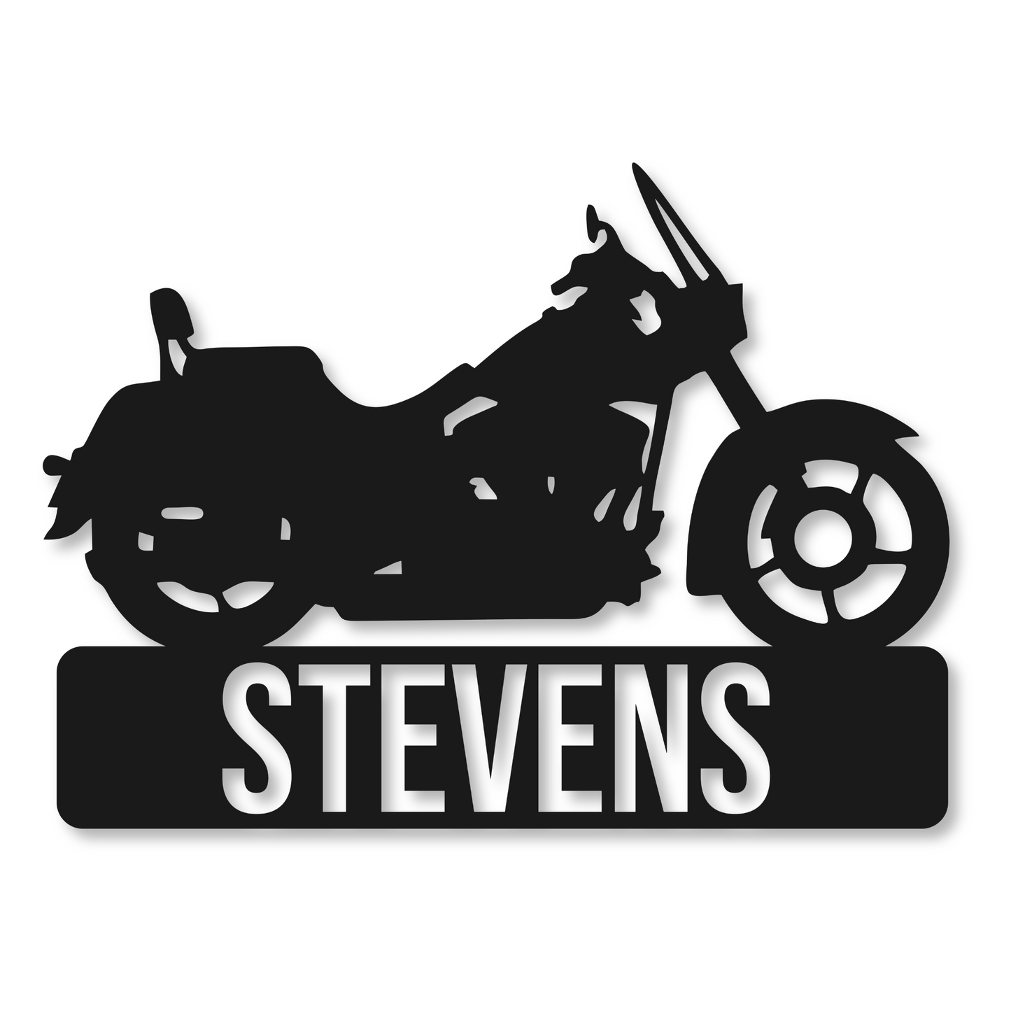 Motorcycle Name Metal Sign | Motorcycle Metal Sign