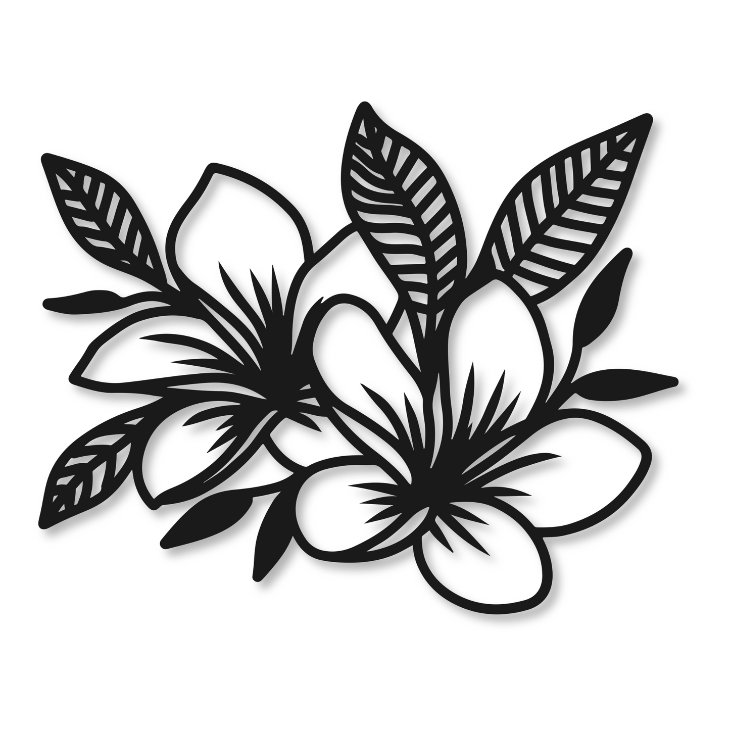 Flower Metal Wall Art | Metal Flowers Sign