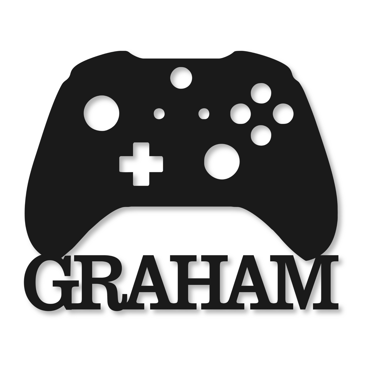 Personalized Controller Gamer Metal Sign | Gaming Home Decor