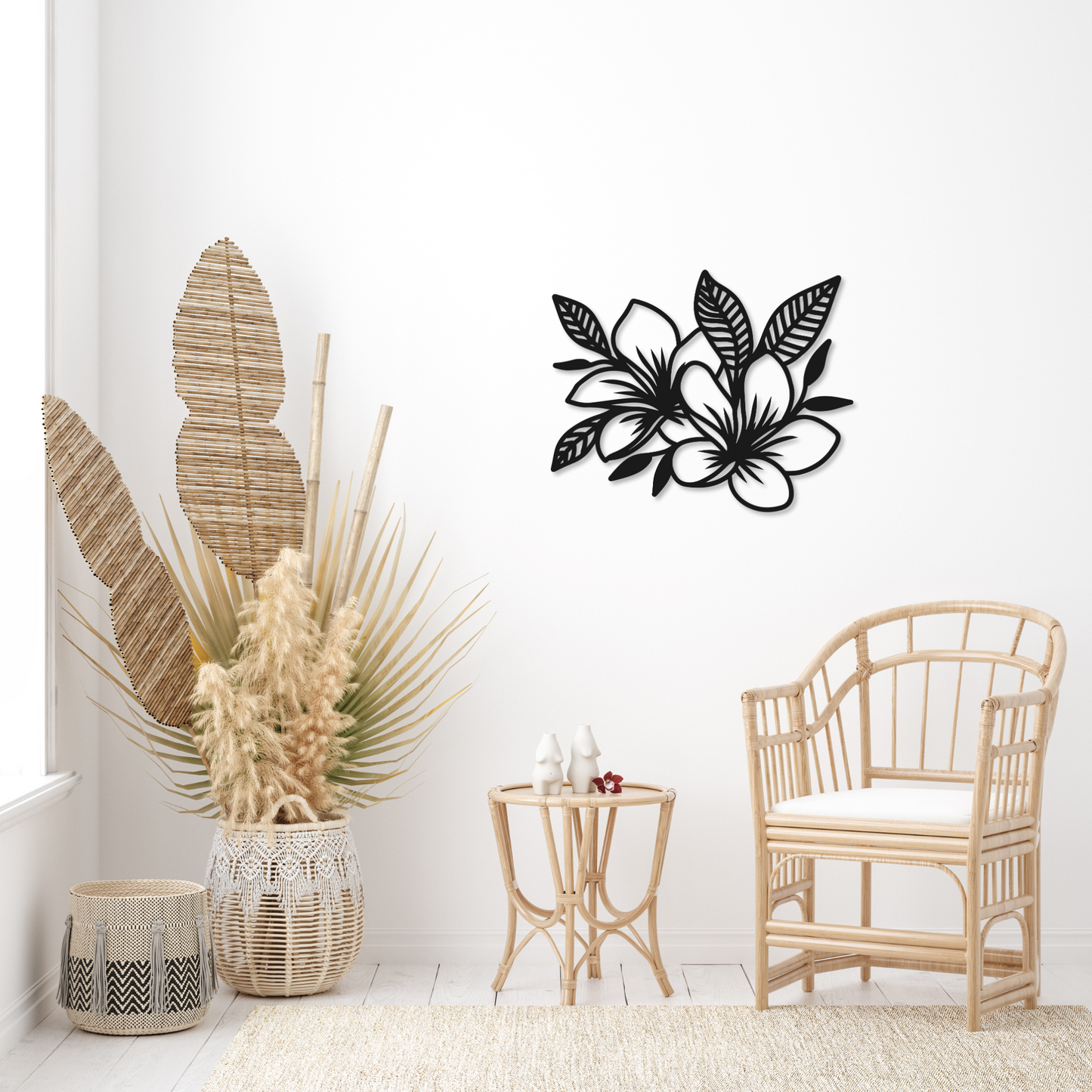 Flower Metal Wall Art | Metal Flowers Sign