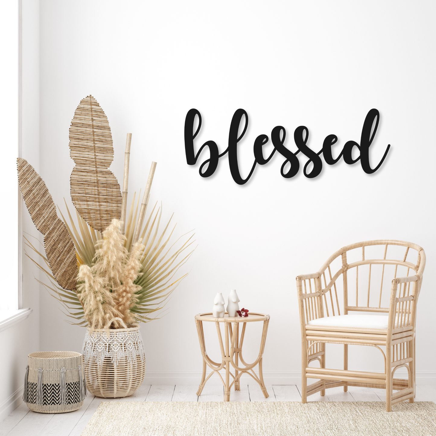 Blessed Metal Decor | Home Decor Sign