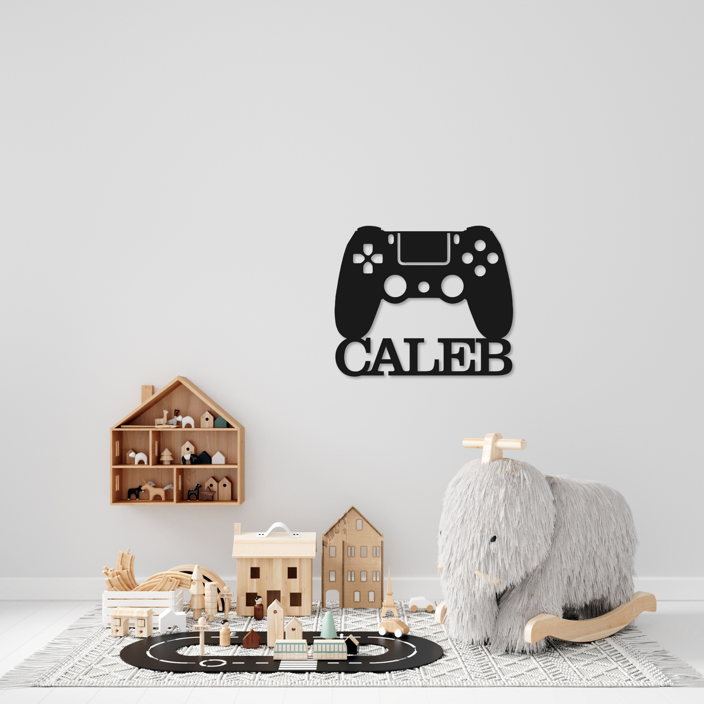 Personalized Controller Gamer Metal Sign | Gaming Home Decor