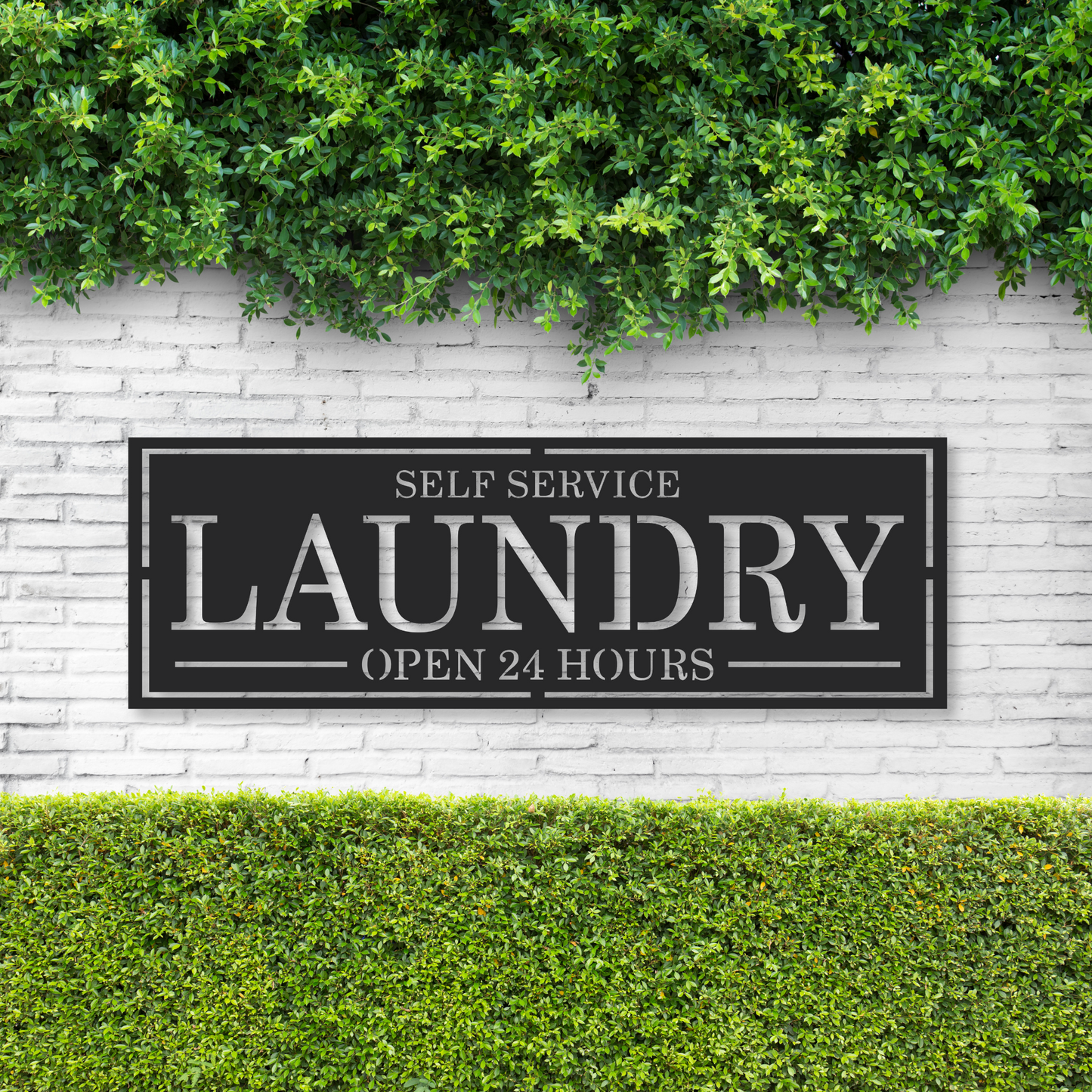 Laundry Metal Decor | Home Decor Sign