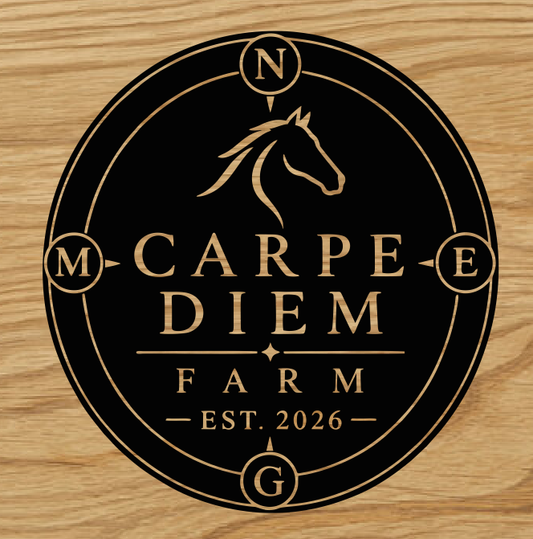 custom 30" metal sign